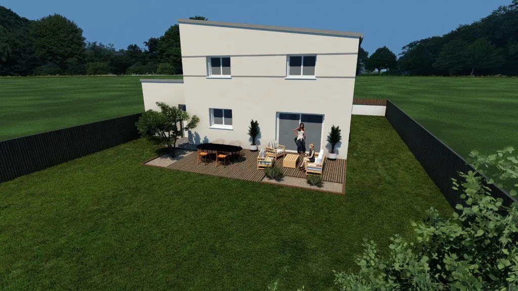 maison contemporaine Altéa V2 perspective 2