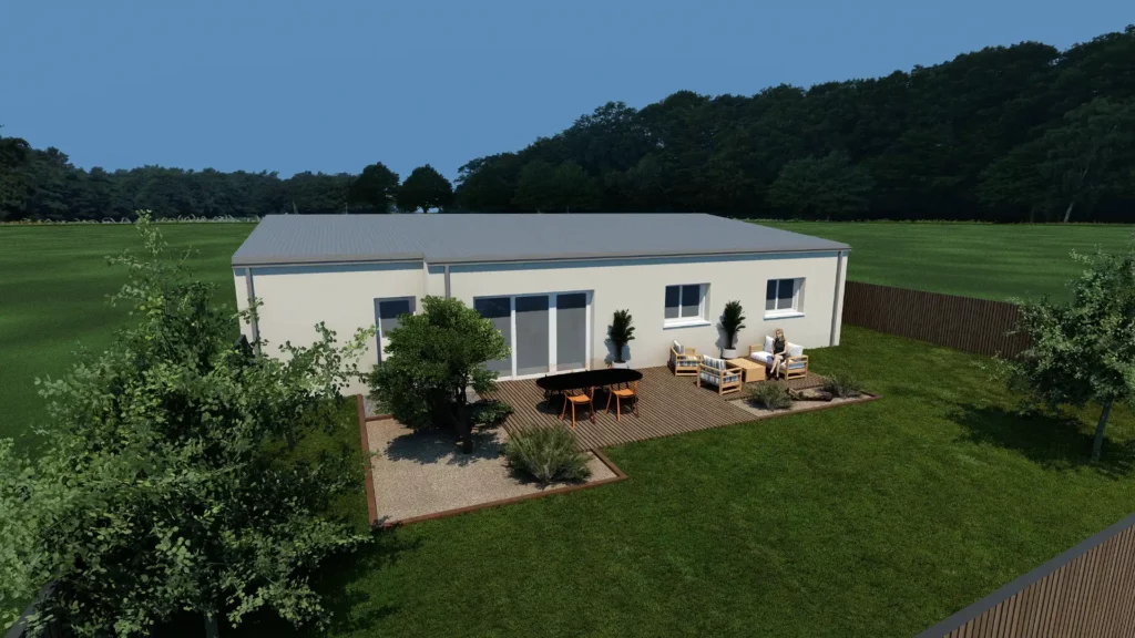 maison contemporaine Céleste V2 perspective 2