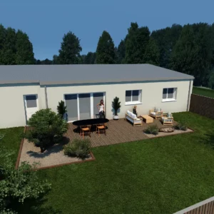 maison contemporaine Celeste+ perspective 2