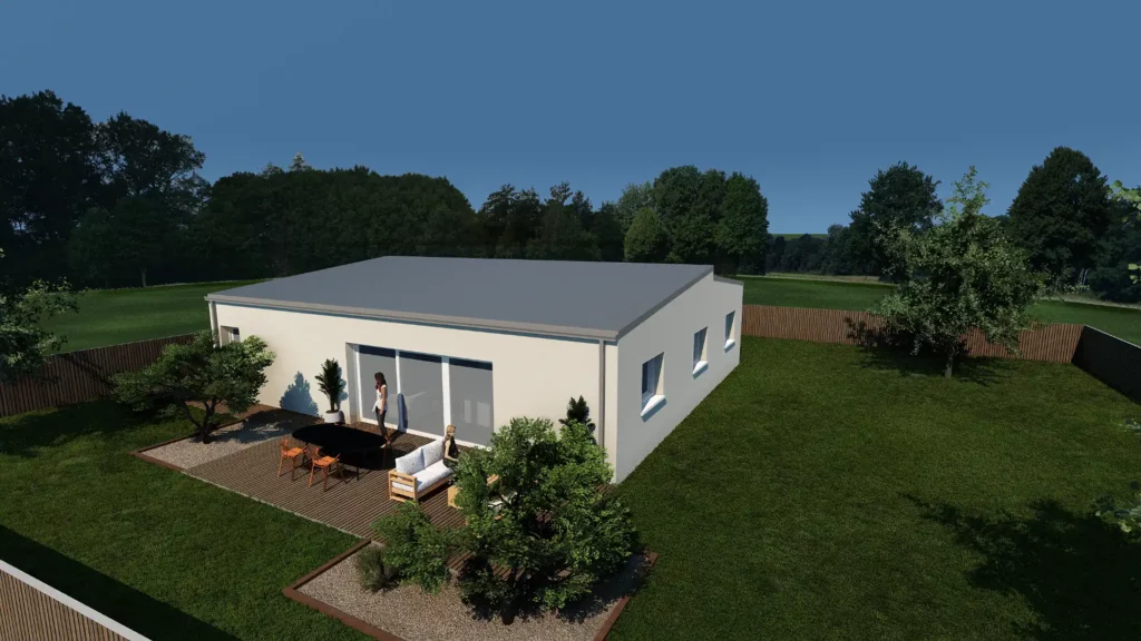 maison contemporaine Odyssée perspective 2