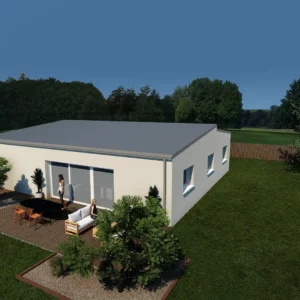 maison contemporaine Odyssée perspective 2