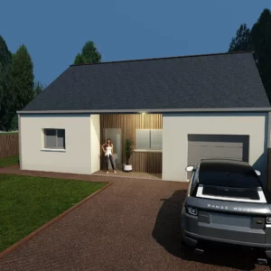 maison traditionnelle Oria perspective 1